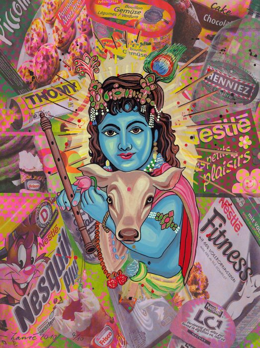 Krsna-Baby auf Nestlé - 04/10